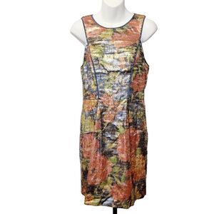 2/$20 Jessica Simpson Rainbow colour Bling Bling one piece Dress Size M